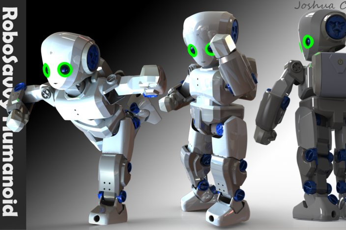 Humanoid robot design store software